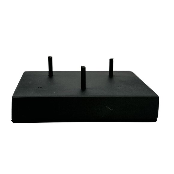 Crystal Stand,  Elevate Fossils, Geodes, and Collectables, Matte Black (Large) - Picture 1 of 6